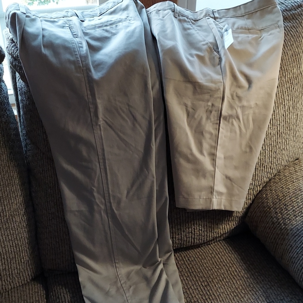 Tan pants & Tan shorts size 14
